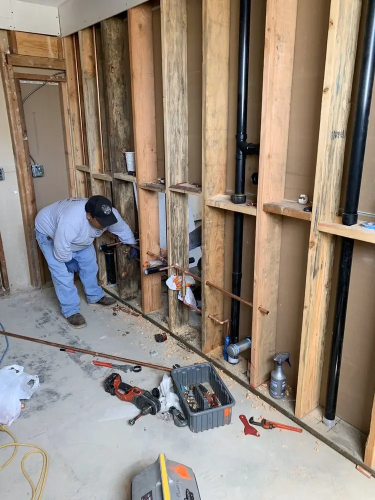 Commercial rough-in plumbing for Water Heater Replacement in Lake Cliff